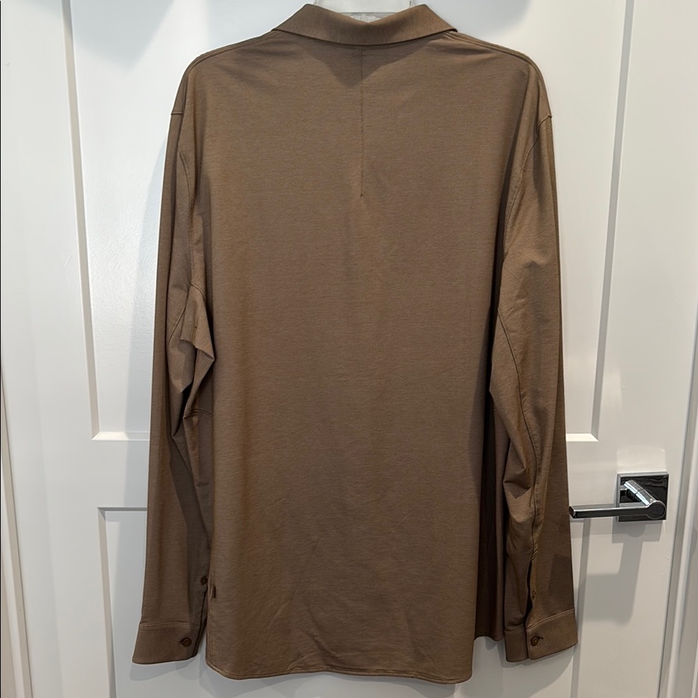 Lululemon Athletica Tan Long Sleeve Shirt - Picture 4 of 4